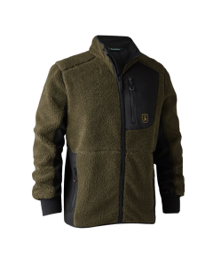 Veste Polaire Molletonnée Deerhunter Rogaland Fiber Pile Kaki