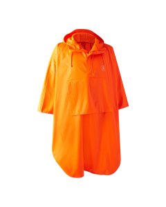 Poncho De Chasse Hurricane Orange