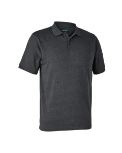 Polo De Chasse Deerhunter Gunnar Dark Grey Melange
