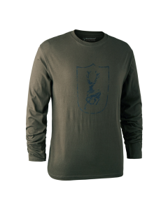 Tee Shirt Blason Deerhunter Manches Longues