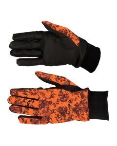 Gant De Chasse Softshell  Somlys 819 Camo Pixel Orange
