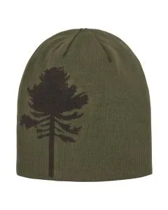 Bonnet Enfant Sapin Réversible Kaki et Orange Pinewood
