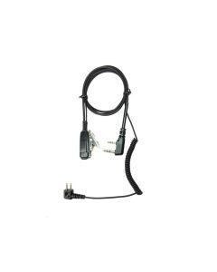 Cable Micro Pour Casque Peltor SportTac - Talkie Walkie Midland CT et Kenwood TK