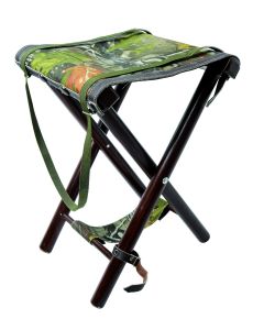 Siège de Battue en Bois Beauvoir Januel Assise Camo 55 cm