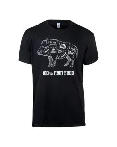 Tee Shirt Bergara Wildboard Noir