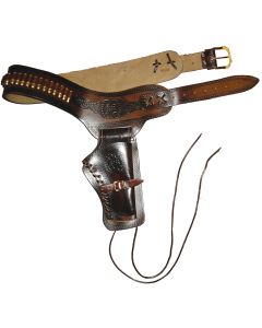 Holster-Western-Droitier-Pour-Revolver