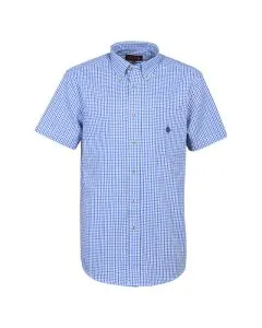 Chemisette Idaho Grand Voile Blanc Bleu 