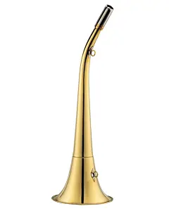 Corne Ronde Compiègne En Laiton Poli-1