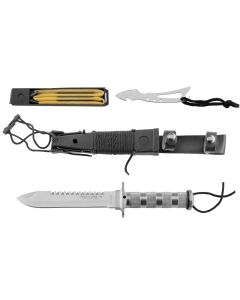 Couteau De Survie Martinez Combat King II Inox