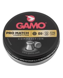 Plombs Gamo Pro Match Calibre 4.5 Tête Plate