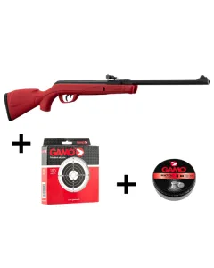 Pack Carabine à  Plomb Gamo Delta Red Calibre 4.5 mm