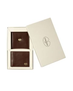 Coffret Cadeau Portefeuille pour Permis et Portefeuille à Double Volet