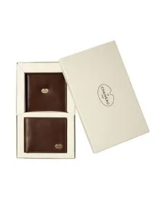 Coffret Cadeau Portefeuille pour Permis et Portefeuille à Double Volet