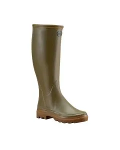 Bottes Giverny Femme Le Chameau Doublées Jersey Vert Vierzon