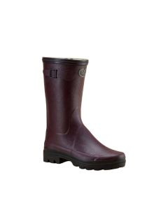 Bottillons Giverny Femme Le Chameau Doublées Jersey Cherry