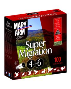 Cartouches Mary Arm Super Migration 36 Grammes Duo Calibre 12