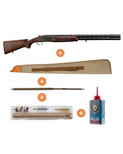 Pack Fusil De Chasse Country Calibre 12/76 Acier