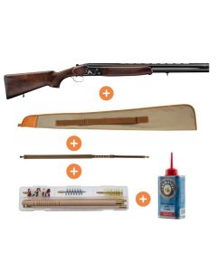 Pack Fusil De Chasse Superposé Country Bécassier Calibre 12/76