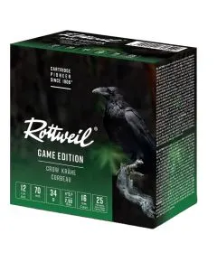 Cartouches de Chasse Corbeau Rottweil Cal 12 N°5