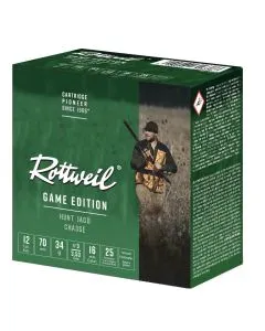 Cartouches de Chasse Rottweil Hunt Cal 12