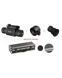 Pack Monoculaire de Vision Nocturne Clip-On avec Télémètre HIKMICRO Cheetah C32F-RNL