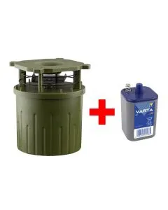 Pack Agrainoir automatique 6V + Pile Varta Longlife 4R25X – 7,5 Ah