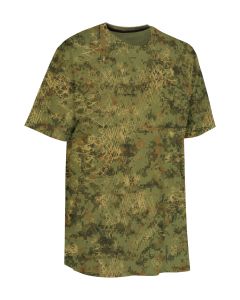 Tee-Shirt De Chasse Ligne Verney Carron Ghostcamo Snake Forest