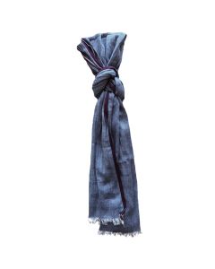 Chèche Zig Scarf Stagunt Bleu