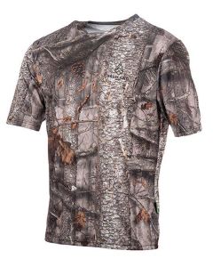 T-shirt De Chasse Enfant Treeland Camo Forest