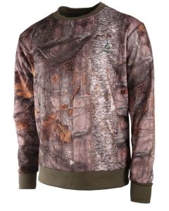 Sweat De Chasse Polaire Treeland Camouflage Forest