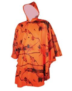 Poncho De Pluie Treeland Camouflage Orange