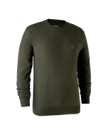 Pull De Chasse Col Rond Deerhunter Kingston Green Melange