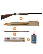 Pack Fusil Yildiz Superposé Calibre 20 Crosse Anglaise