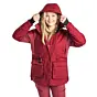 Veste de Sport Trainer Chien Pinewood Femme Rouge