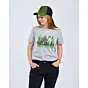 T-shirt Pinewood Outdoor Recycle Finnveden Femme Gris