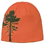 Bonnet Enfant Sapin Réversible Kaki et Orange Pinewood