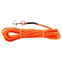 Longe Synthétique Orange Fluo Ronde 10 Mètres-4