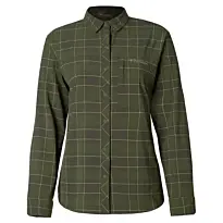 Chemise de Randonnée à Manches Longues Pinewood Abisko Femme Verte