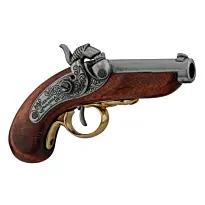 Réplique décorative Denix de Pistolet Deringer Philadelphia 1850 Deringer
