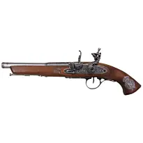 Réplique décorative Denix de pistolet à silex 18ème siècle Pistolet Napoléon 18ème