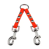 Coupleur Double Orange Helen Baud pour Chiens