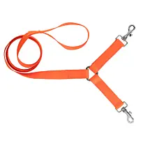Laisse Sangle Nylon Double Country Pour Chiens-1