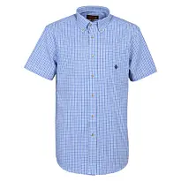 Chemisette Idaho Grand Voile Blanc Bleu