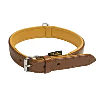 Collier Pour Chien En Cuir Doublé 55 Cm