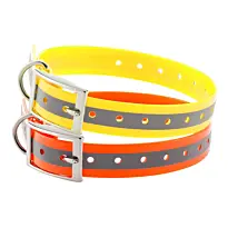 Collier Pour Chien Country Polyurethane Avec Bande Reflechissante-1