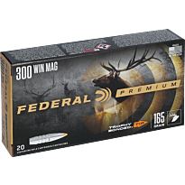 Cartouches Federal Premium Ogive Trophy Bonded Tip Calibre 300 WM-1