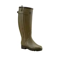 Bottes Chasseur Le Chameau Femme Doublées Néoprène Vert Vierzon
