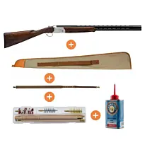 Pack Fusil Yildiz Superposé Calibre 20 Crosse Anglaise