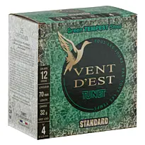 Cartouche Tunet Vent d'Est Acier Standard Black Tempest Calibre 12/70 -1
