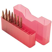 Boîte de Rangement pour 20 Balles de Chasse Calibre 30-06, 243Win, 270Win, 308Win